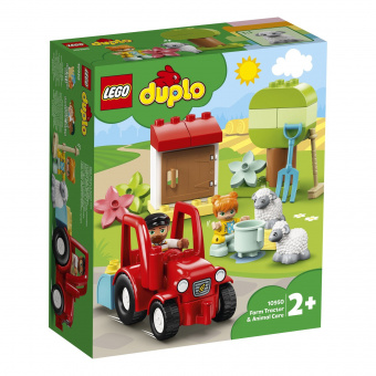 Конструктор LEGO DUPLO Town Фермерский трактор и животные 10950 фото