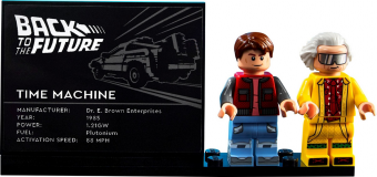 Конструктор LEGO Creator Expert Назад в будущее: Машина Времени 10300 фото