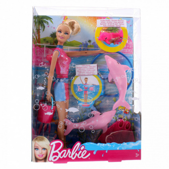 Barbie 8380X/1114690 Барби Серия "Кем быть?" Дрессировщик дельфинов