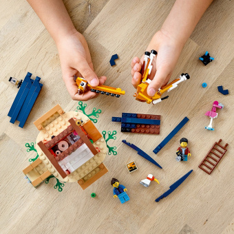 Конструктор LEGO Creator Домик на дереве для сафари 31116 фото
