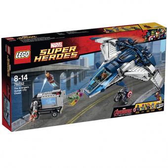 Lego Super Heroes Погоня на Квинджете Мстителей 76032 фото