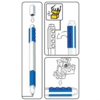 Ручка гелевая LEGO Синяя 51476 фото