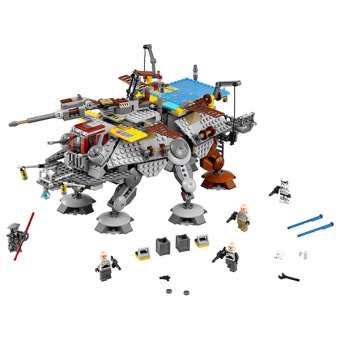 Lego Star Wars Шагающий штурмовой вездеход AT-TE капитана Рекса 75157 фото