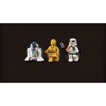 LEGO 75228 Спасательная капсула дроидов и штурмовик на дьюбеке фото