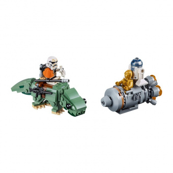 LEGO 75228 Спасательная капсула дроидов и штурмовик на дьюбеке фото