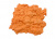 Кинетический песок 500г Оранжевого цвета (MS-500G Orange)