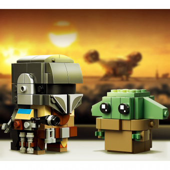 Конструктор LEGO Star Wars Мандалорец и малыш 75317 фото