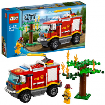 Lego City Пожарный внедорожник 4208 фото