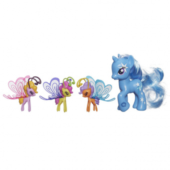 My Little Pony B0358 Пони "Делюкс" с волшебными крыльями, в ассортименте фото