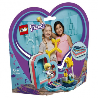 LEGO Friends 41386 Летняя шкатулка-сердечко для Стефани  фото