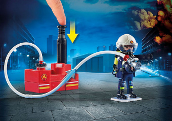 Конструктор Пожарные с водным насосом Playmobil 9468PB