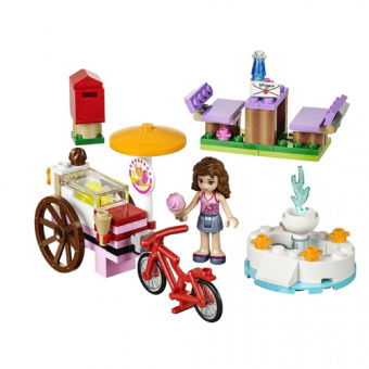 Конструктор Lego Friends 41030 Лего Подружки Оливия и велосипед с мороженым фото
