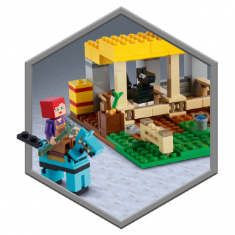 Конструктор LEGO Minecraft Конюшня 21171 фото
