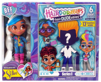 Мальчик Hairdorables Hairdudeables с куклой Salee 516656