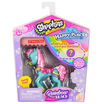 Игрушка Happy Places Shopkins с пони Кэнди Цок 56917 в непрозрачной упаковке (Сюрприз)