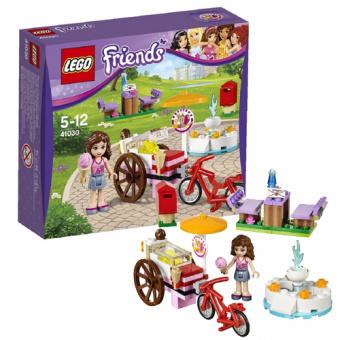 Конструктор Lego Friends 41030 Лего Подружки Оливия и велосипед с мороженым фото