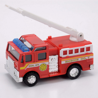 Soma 78058 Пожарная машина с лестницей 12 см фото