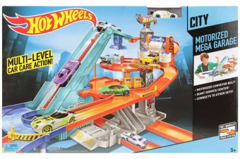 Трек Моторизованный мегагараж Hot Wheels BGJ18 фото