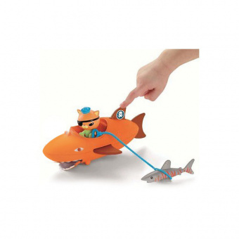 Mattel Octonauts T7018 Октонавты Квази и оранжевая подводная лодка