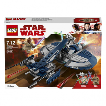 Lego Star Wars 75199 Лего Звездные Войны Боевой спидер генерала Гривуса фото