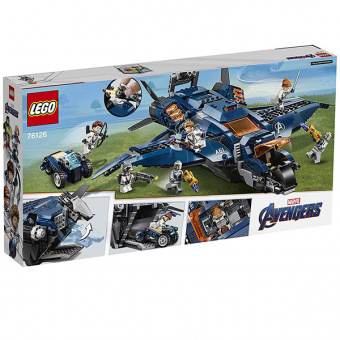 Модернизированный квинджет Мстителей 76126 LEGO  SUPER HEROES фото