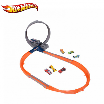 Hot Wheels X2586 Figure 8 Raceway + 6 машин фото