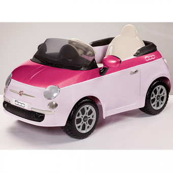 Детский электромобиль Peg-Perego ED1162 Fiat 500 (розовый) фото