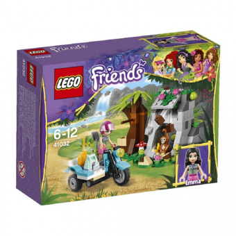 Конструктор Lego Friends 41032 Лего Подружки Джунгли: Мотоцикл скорой помощи фото
