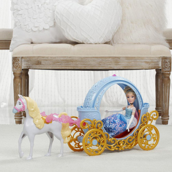 Hasbro Disney Princess B6314 Трасформирующаяся карета Золушки (кукла не входит в набор)