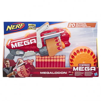 Нерф  бластер МЕГА Мегалодон Hasbro Nerf E4217, фото