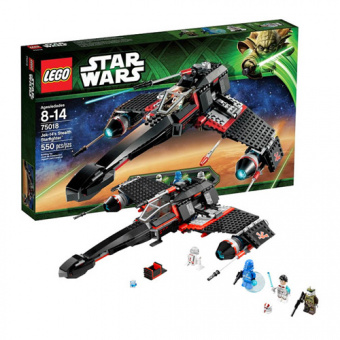 Lego Star Wars Секретный корабль воина Jek-14 75018 фото