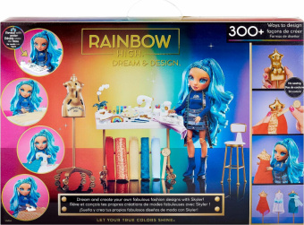 Набор Rainbow High Dream and Design Studio с куклой Skyler Bradshow 587514