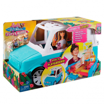 Barbie DLY33 Барби Раскладной фургон для щенков