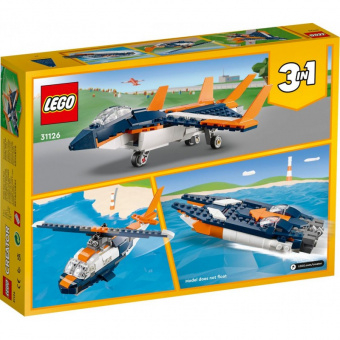 LEGO Creator Сверхзвуковой самолёт 31126  фото