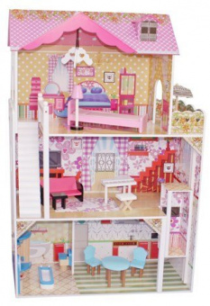 Кукольный домик из дерева - Lila Wooden Toys