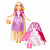 Hasbro Disney Princess B5315 Модная кукла Принцесса в платье со сменными юбками Рапунцель фото