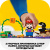 Конструктор LEGO Super Mario дополнительный набор Кусалкин на цепи — встреча в джунглях 71381 фото