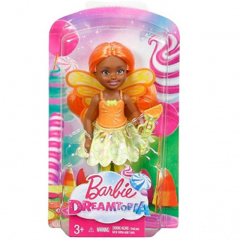Mattel Barbie DVM89 Барби Маленькая фея Челси Цитрус