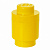 Пластиковый контейнер для хранения 40301732 круглый желтый фото