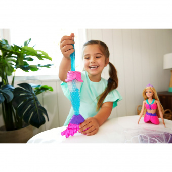 Кукла Barbie Русалочка со слаймом GKT75