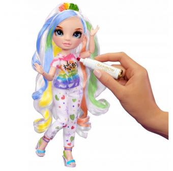 Набор Rainbow High Color and Create c куклой с голубыми глазами 594123