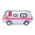 Автобус LOL OMG серебристо-розового цвета 576730