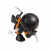 Игрушка Пукающий Ниндзя черный с серпами Fart Ninjas 36998