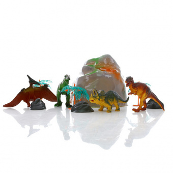 HGL SV3473 Игровой набор динозавров в тубе