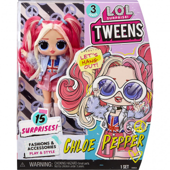 Кукла ЛОЛ Подростки LOL Surprise Tweens Chloe Pepper 3 серия 584061
