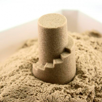 Kinetic sand 71409-2-6026697 Кинетик сэнд Кинетический песок для лепки, коричневый