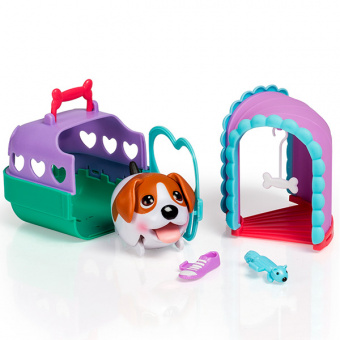 Chubby Puppies 56701 Упитанные собачки Игровой набор "Детская площадка"