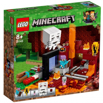 Конструктор ЛЕГО Майнкрафт Портал в Подземелье LEGO Minecraft 21143 фото