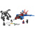 Конструктор ЛЕГО Реактивный самолёт Человека-Паука против Робота Венома LEGO Super Heroes 76150  фото