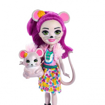 Mattel Enchantimals FXM76 Кукла с питомцем Мышка Майла фото